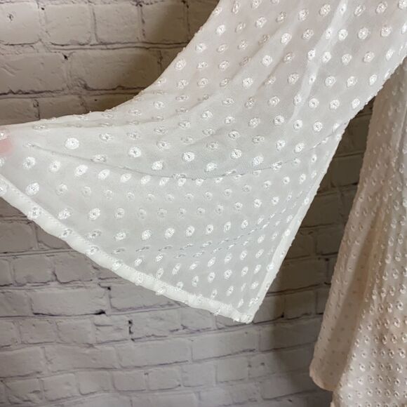 Rachel Zoe‎ Maternity Long Blouse Cover-Up White S - Picture 5 of 7